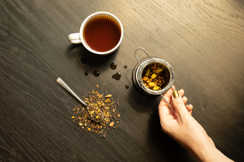 perfectly steeped cup of Turmeric Spice