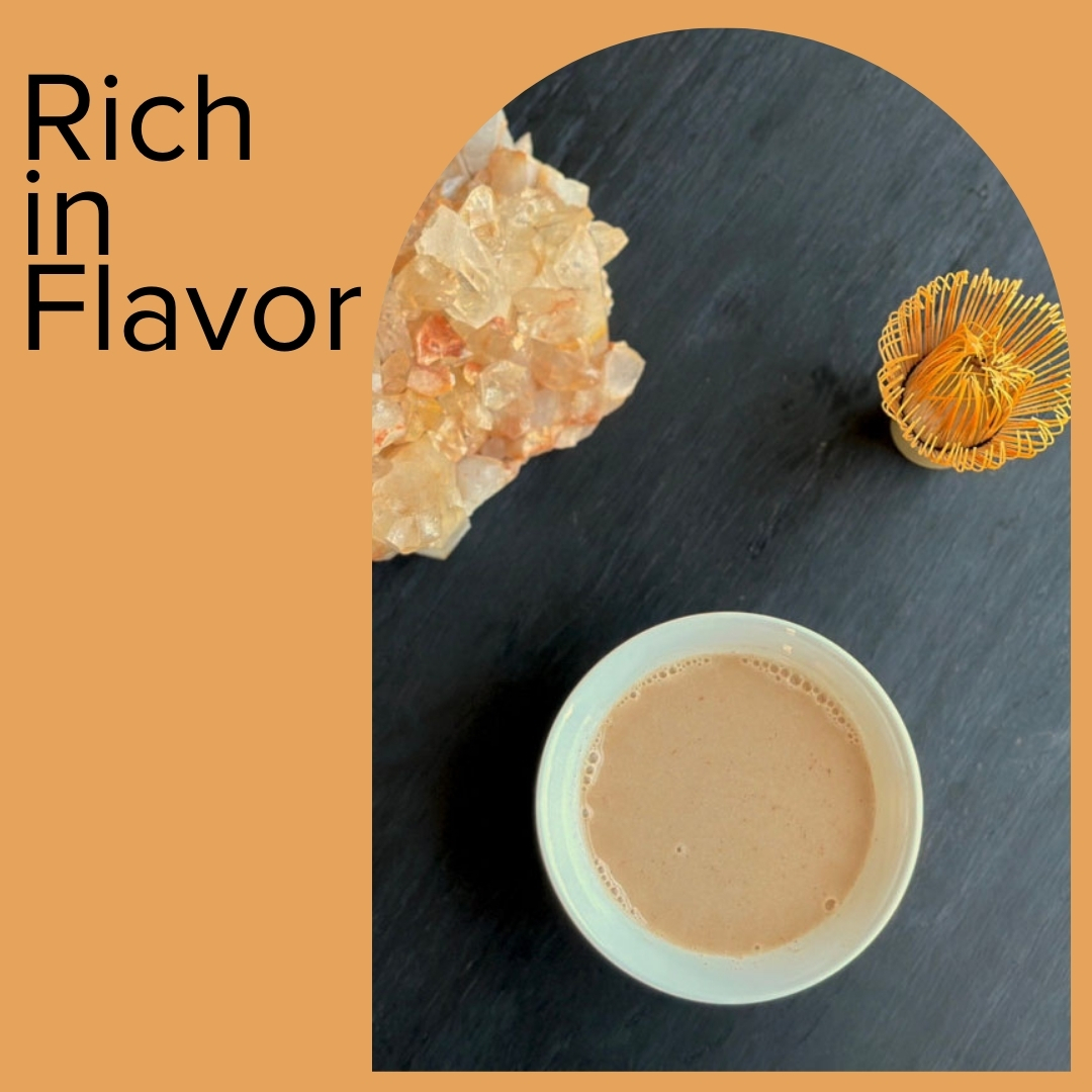 rich flavorful organic black tea in a beautiful cup