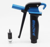 Blow gun with hush tech safety nozzle