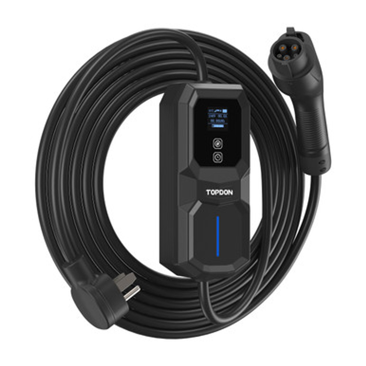 TopDon PulseQ AC Portable 32A NEMA 14-50 Plug, 5-15 Adapter