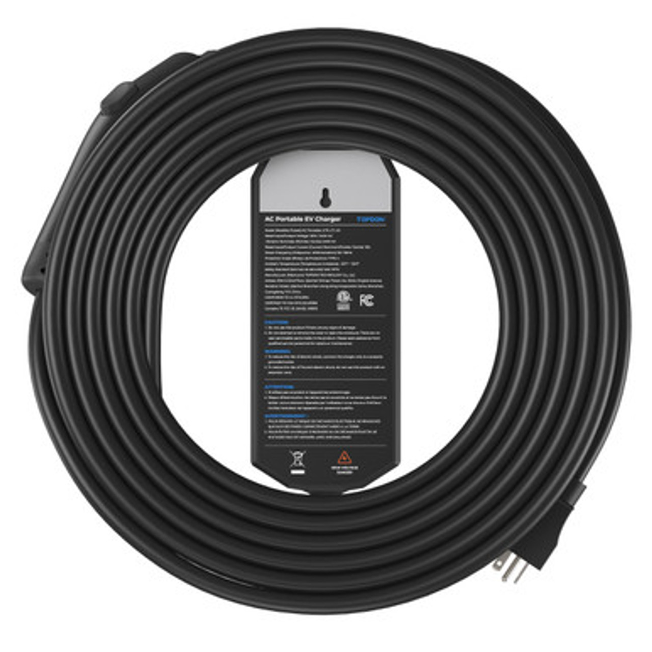 TopDon PulseQ AC Portable 16A - NEMA 6-20 Plug, 5-15 Adapter