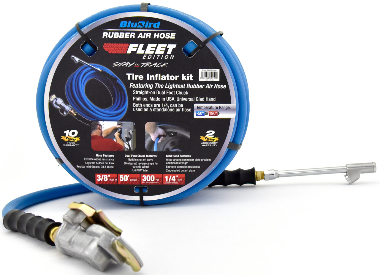 BluBird 3/8'x50' Fleet Edition Tire Inflator Kit