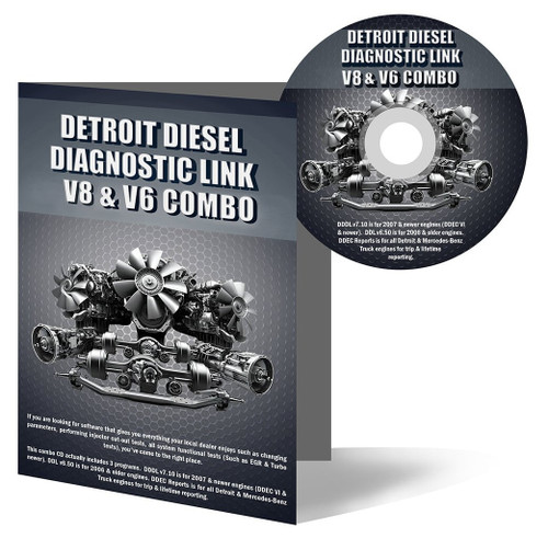 Detroit Diesel Diagnostic Link v8.X & v6.X Combo Pro License - 12 Month License Detroit Diesel Diagnostic Link v8.X & v6.X Combo Pro License - 12 Month License