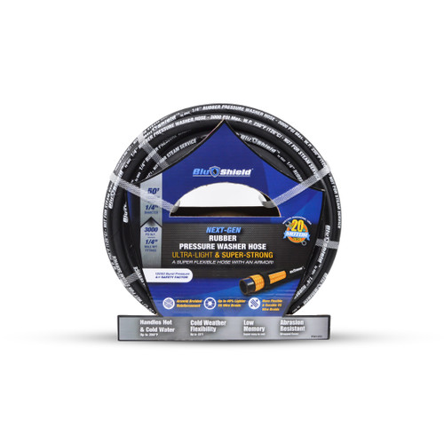 BluShield Rubber Pressure Washer Hose