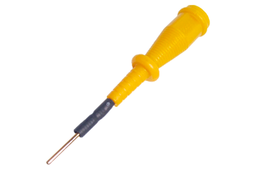 JTP04 Yellow - Cojali Jaltest ROUND MALE PIN Ø1.5 MM