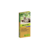 Drontal Allwormer Tablets for Cats, 4-pack, designed for cats up to 4 kg, effective and easy to use.