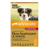 Advocate for Dogs 10-25 kg - 6 Pack Advocate for Dogs 10-25 kg - 6 Pack