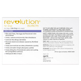 Revolution for Dogs up to 5 kg, purple packaging, three-pack treatment for fleas and ticks.