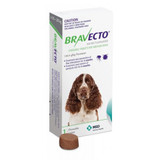 Bravecto chewable tablet for medium dogs, 10-20kgs, designed for flea and tick prevention.