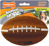 Nylabone Power Play Dog Football Gripz 14cm