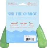 West Paw Seaflex Recycled Plastic Tug Dog Toy - Snorkl Emerald