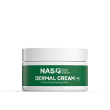 NAS Dermal Cream 60g in a white jar with green label, ideal for pet skin hydration.