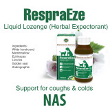 Natural Animal Solutions Respraeze - Respiratory Support for Pets (100mL)