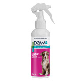 PAW Conditioning Spray for Puppies 200ml with pink packaging and puppy graphic. Perfect for pet health.