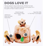 Outward Hound Hide A Squirrel Plush Puzzle Toy | 4 Sizes Available