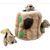 Outward Hound Hide A Squirrel Plush Puzzle Toy | 4 Sizes Available