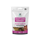 HempPet Coat Hoki Fish & Hemp Treats for Cats packaging, 70g, promoting coat health and support.