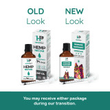 HempPet Immune - Hemp Nectar for Dogs 100mL in two packaging designs for pet health support.