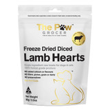 The Paw Grocer - Freeze Dried Diced Lamb Hearts for Cats and Dogs 90g