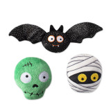 Fringe Studio Plush Squeaker Dog Toy - Halloween Better Off Undead