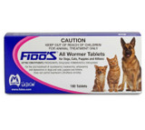 Fido's All Wormer Tablets - 100 Tablets