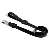 Front view of the Zee.Dog NeoPro Black Leash range.