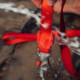 Front view of the Zee.Dog NeoPro Red Leash range.