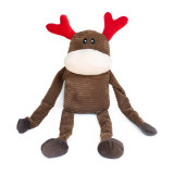Zippy Paws Holiday Crinkle Jumbo Reindeer 