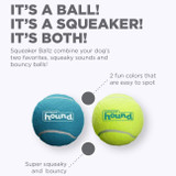 Outward Hound Fetch Squeaker Ballz - Pack of 2 Large