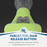 FURminator Short Hair Deshedding Tool For Small Dogs