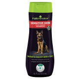 FURminator Sensitive Skin Ultra Premium Shampoo for Dogs, 473ml, promotes healthy skin and coat.