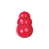 KONG Classic Interactive Dog Toy in large, red, durable rubber for engaging play.