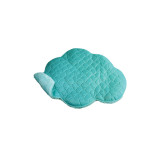 KONG PlaySpaces Cloud Cat Mat in soft teal color, perfect for cozy cat lounging.