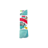 KONG PlaySpaces Cloud Cat Mat in turquoise with soft, plush texture for pet comfort.