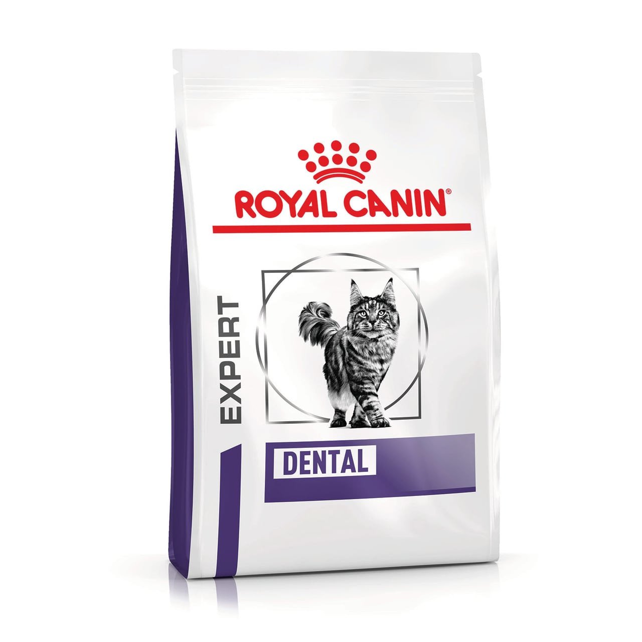 Royal Canin Veterinary Diet Feline Dental S/O Dry 3kg bag for cat dental health.