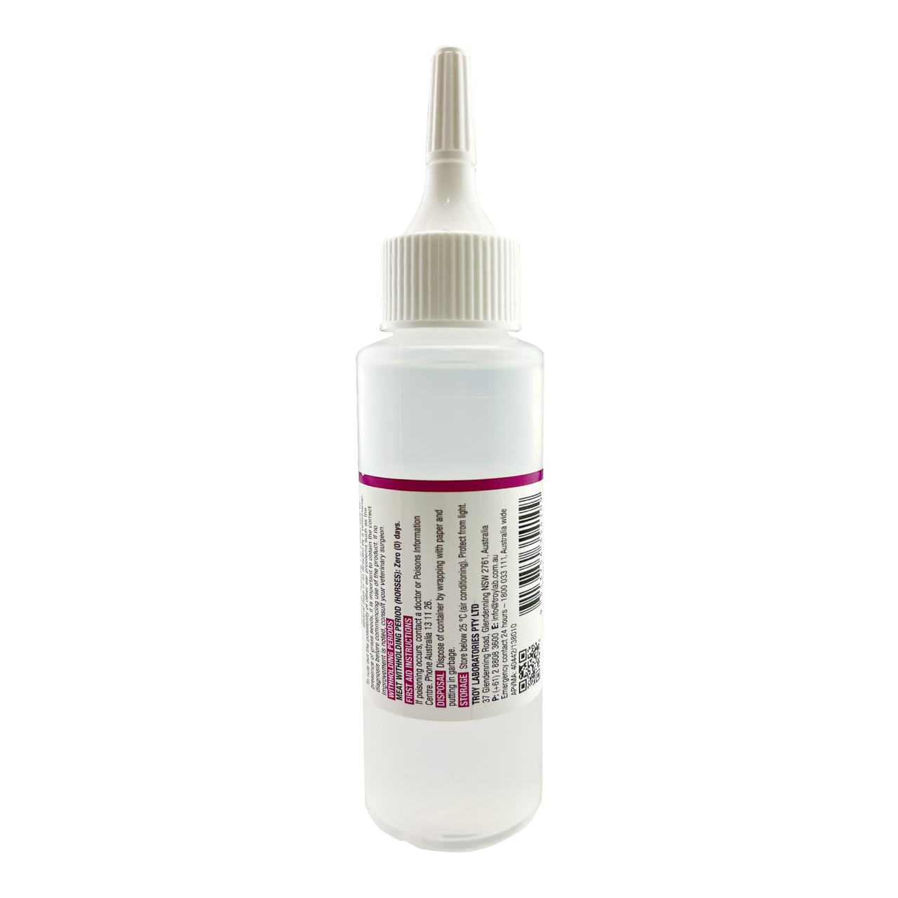 Ilium Oticlean Skin & Ear Cleaning Solution 125ml bottle with clear liquid for pet hygiene.
