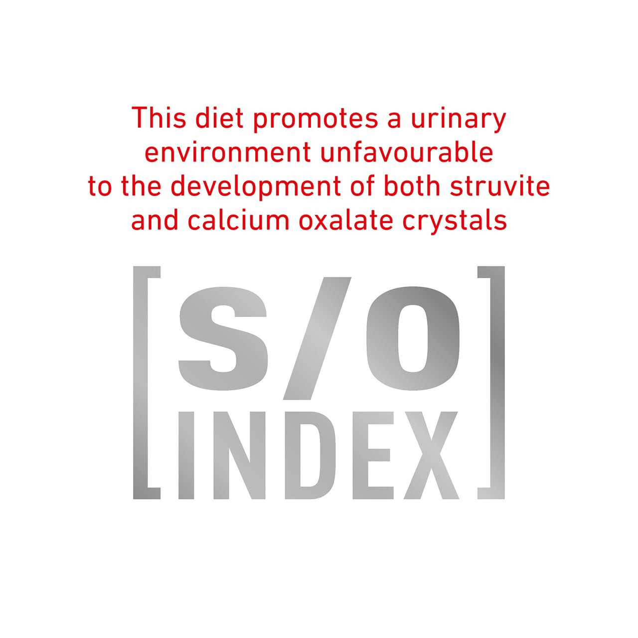 Royal Canin Veterinary Diet Feline Sensitivity Wet food helps prevent urinary crystals in cats.