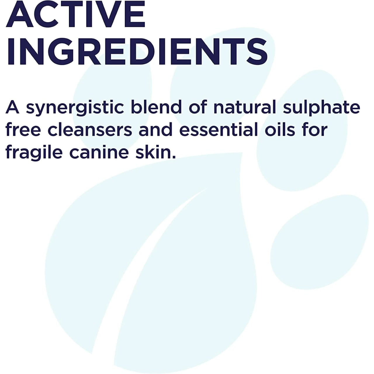 PAW Sensitive Shampoo for Dogs 500ml, formulated with natural ingredients for fragile skin.