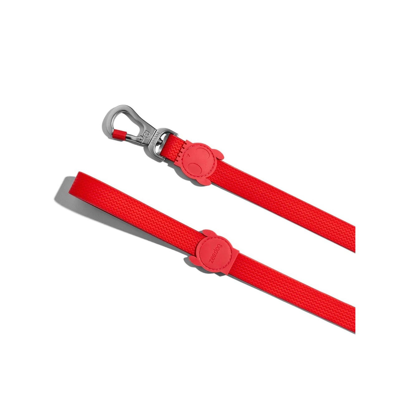 Zee.Dog NeoPro Red Leash featuring a durable design and vibrant color for dogs.