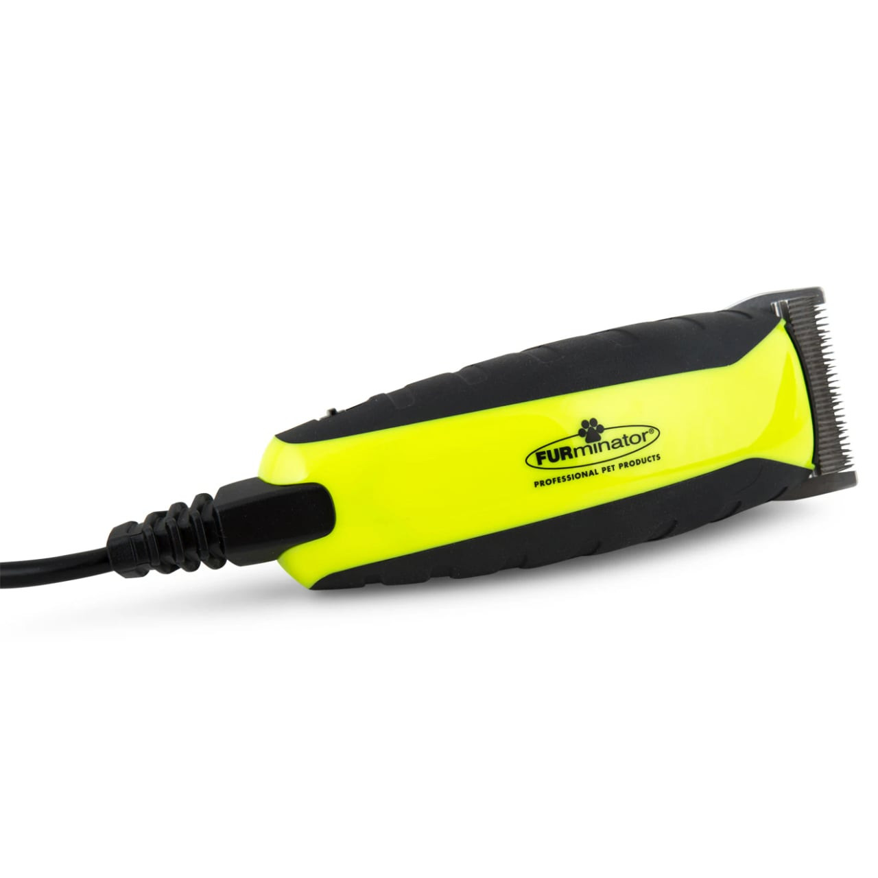 FURminator Comfort Pro Grooming Clipper in vibrant yellow and black, ideal for pet grooming.