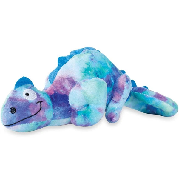 Fringe Studio Wait, I Can Change! colorful dinosaur plush dog toy for playful pets.