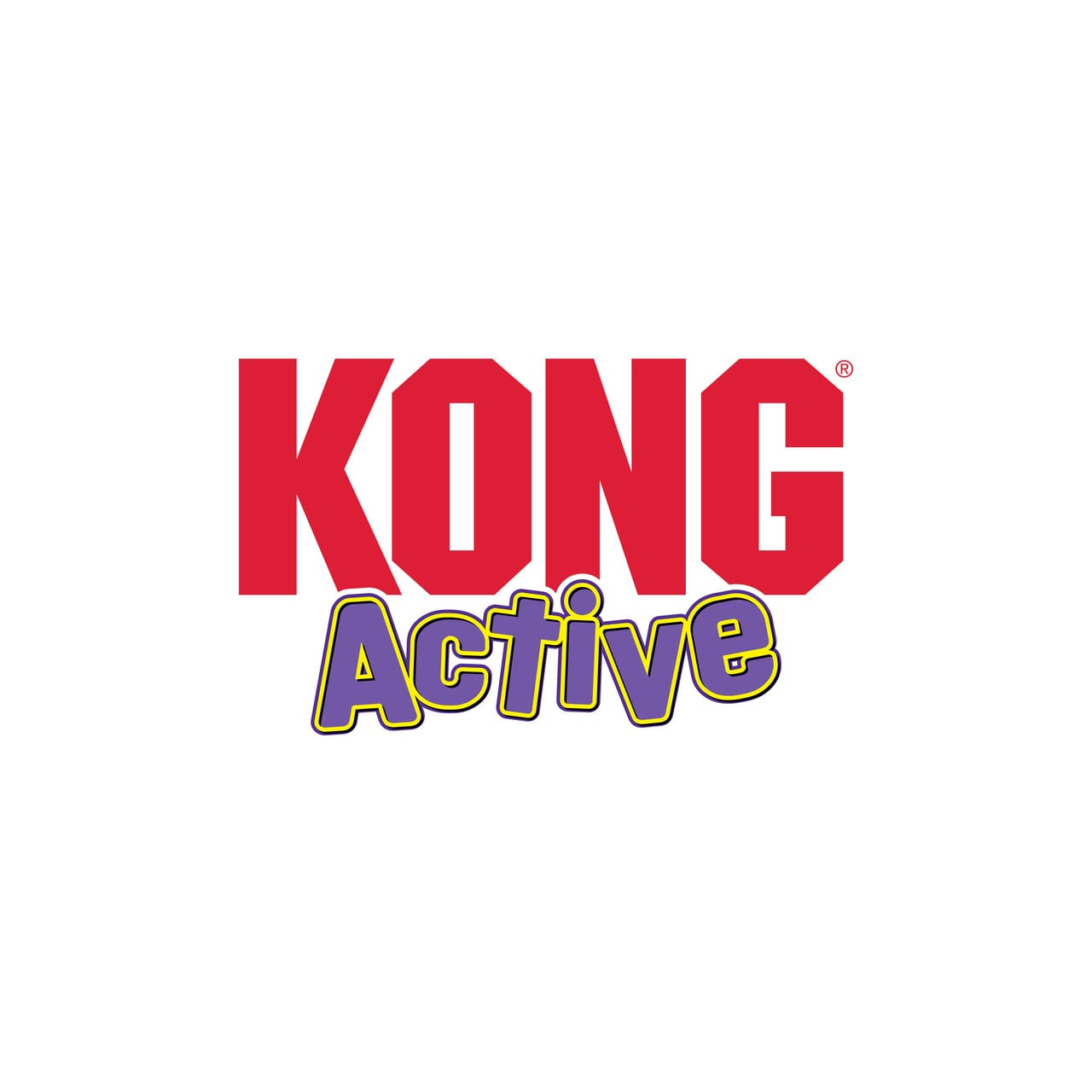 KONG Active Wild Tails Cat Toy logo in bold red and colorful lettering.