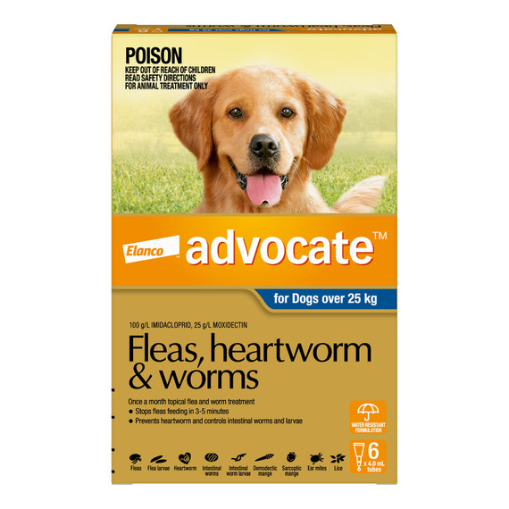 Advocate for Dogs Over 25 kg - 6 Pack