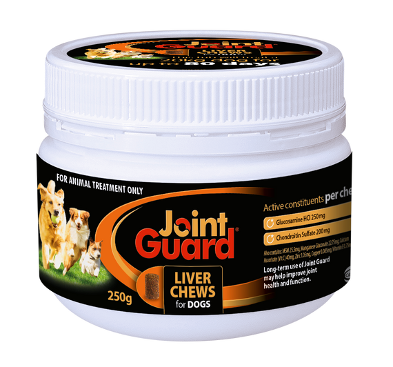 Joint Guard Liver Chews for Dogs - 250g (120 Chews)