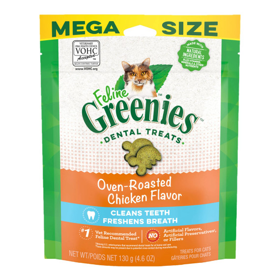 Greenies Roast Chicken Cat Treat (130g)