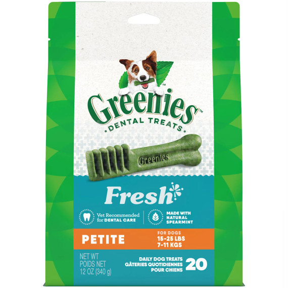 Greenies Mint Petite Dog Treat (340g)