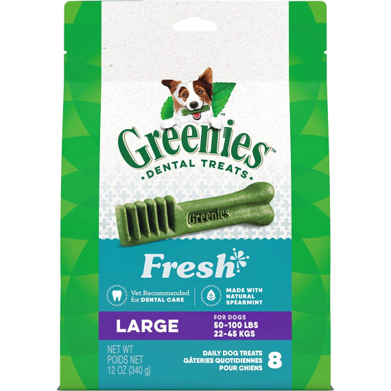 Greenies Mint Large Dog Treat (340g)