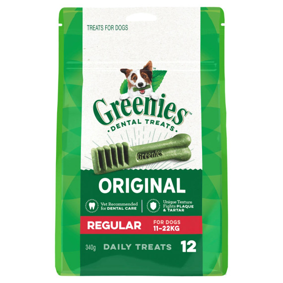 Greenies Original Regular Dog Treat (340g)