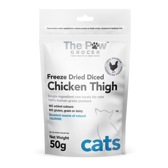 The Paw Grocer - Chicken Thigh for Cats 50g