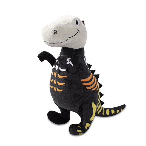 Fringe Studio Plush Squeaker Dog Toy - Halloween Skele-Fun!